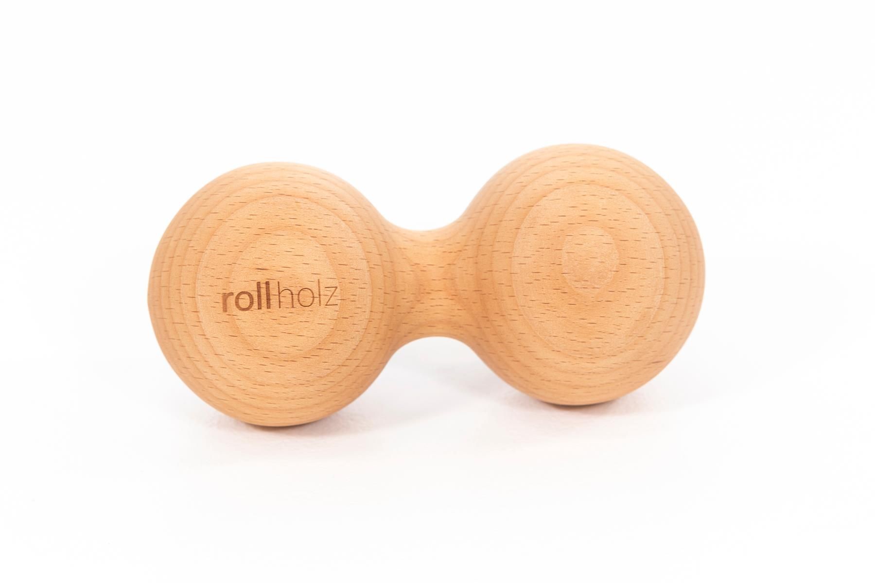 rollholz Doppelkugel Buche für Verspannungen 