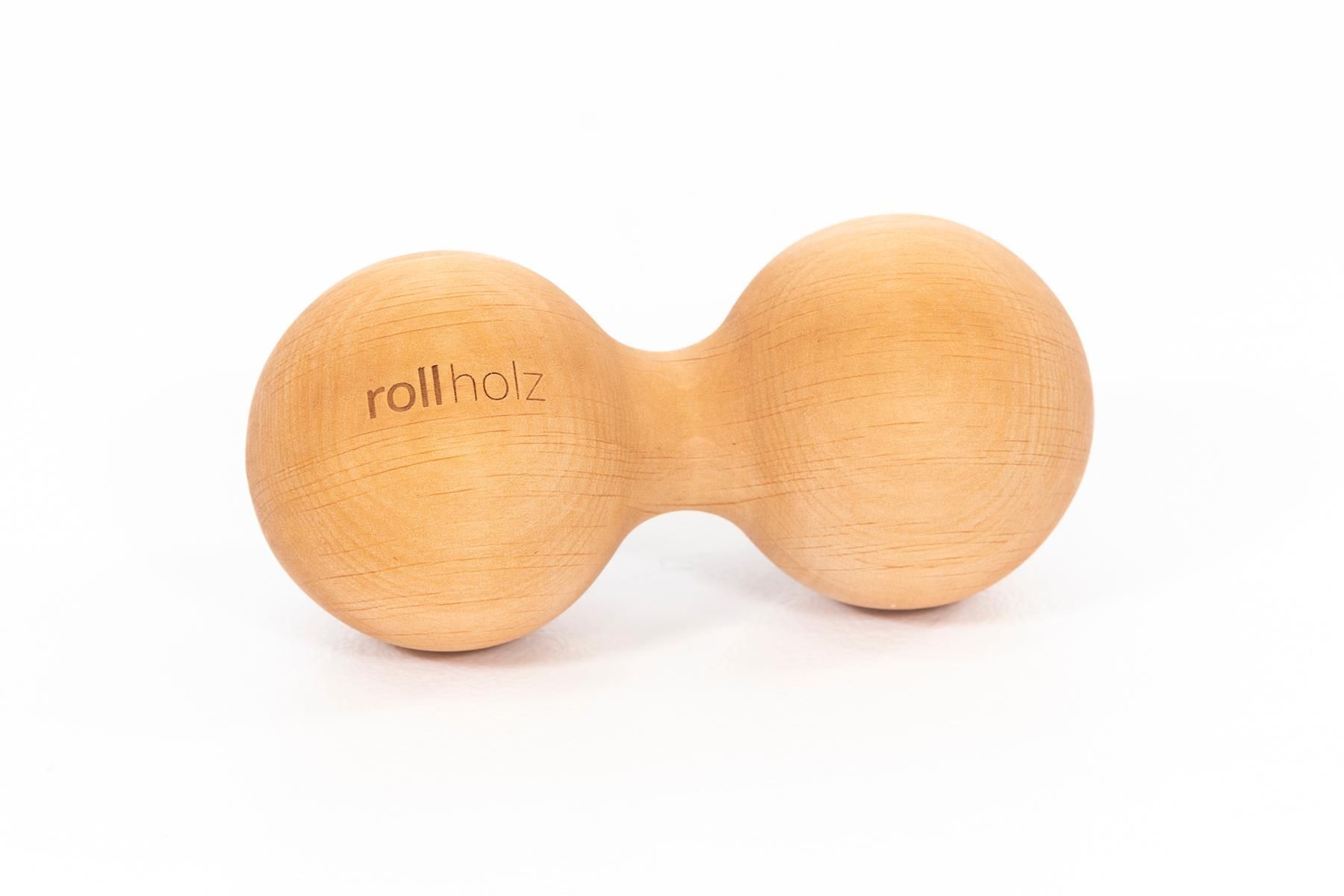 rollholz Doppelkugel Erle, für Verspannungen 