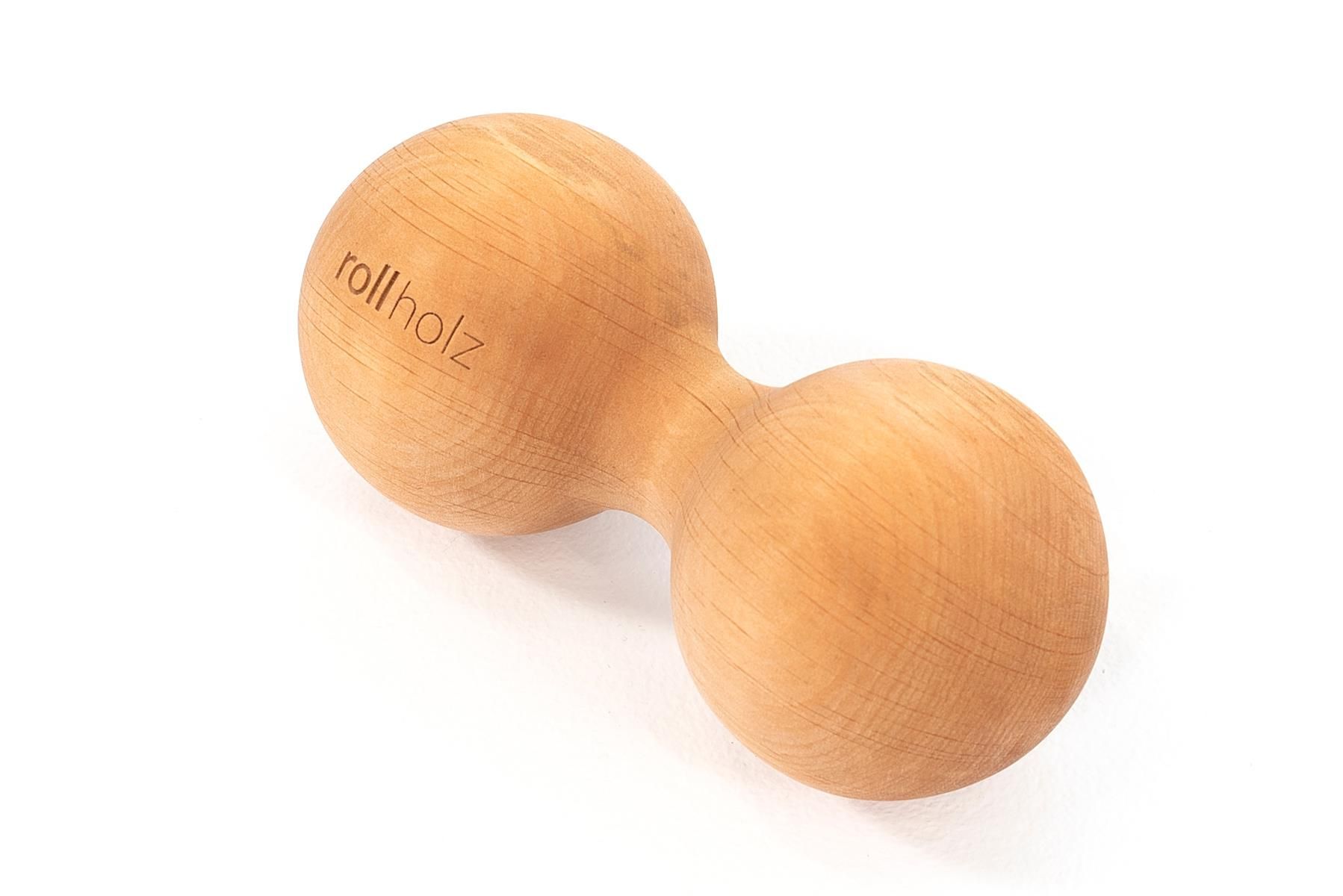 rollholz Doppelkugel Erle, für Verspannungen 