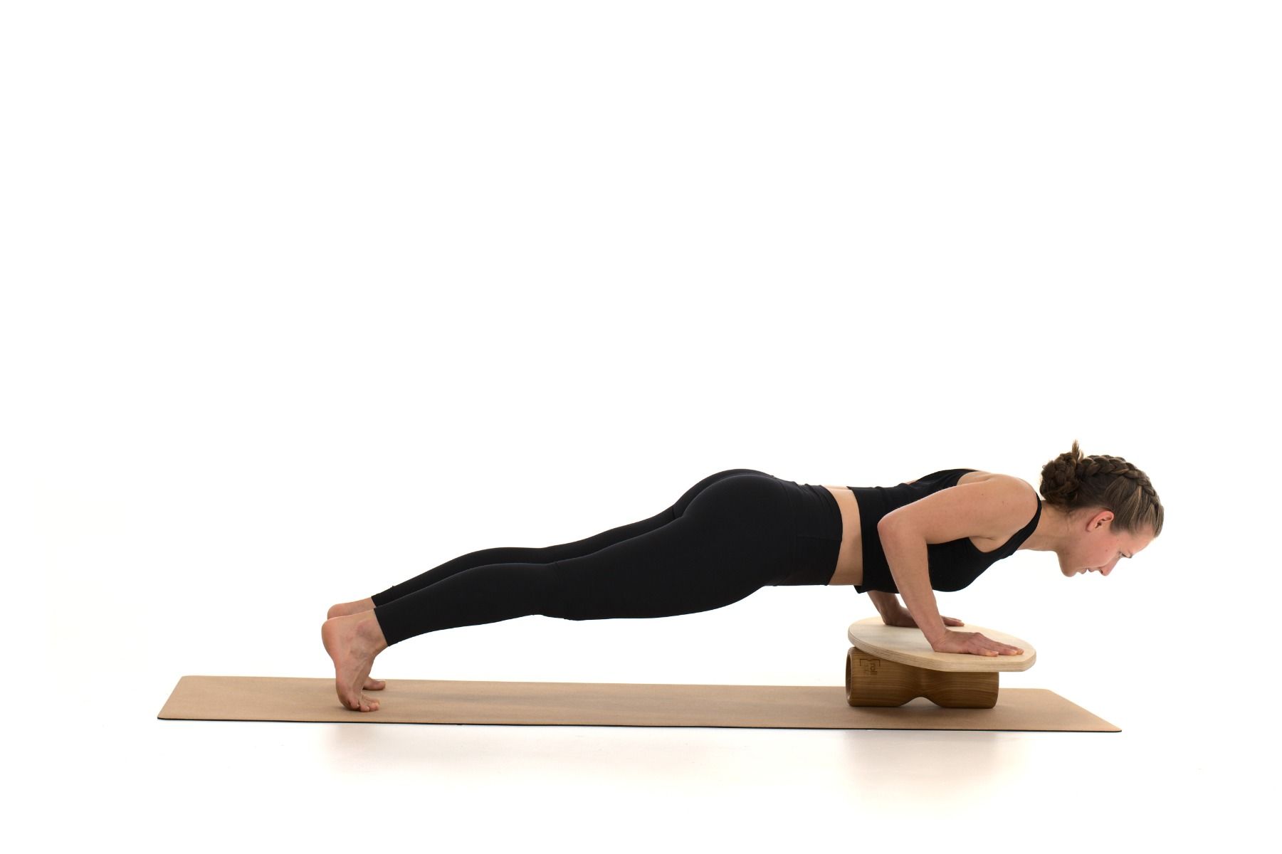 Balance Board Set groß, Eiche