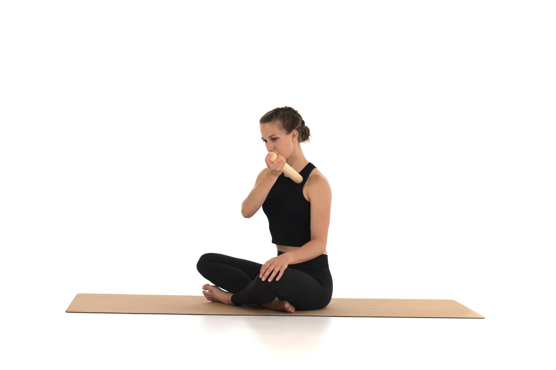 rollholz Minirolle Walnuss