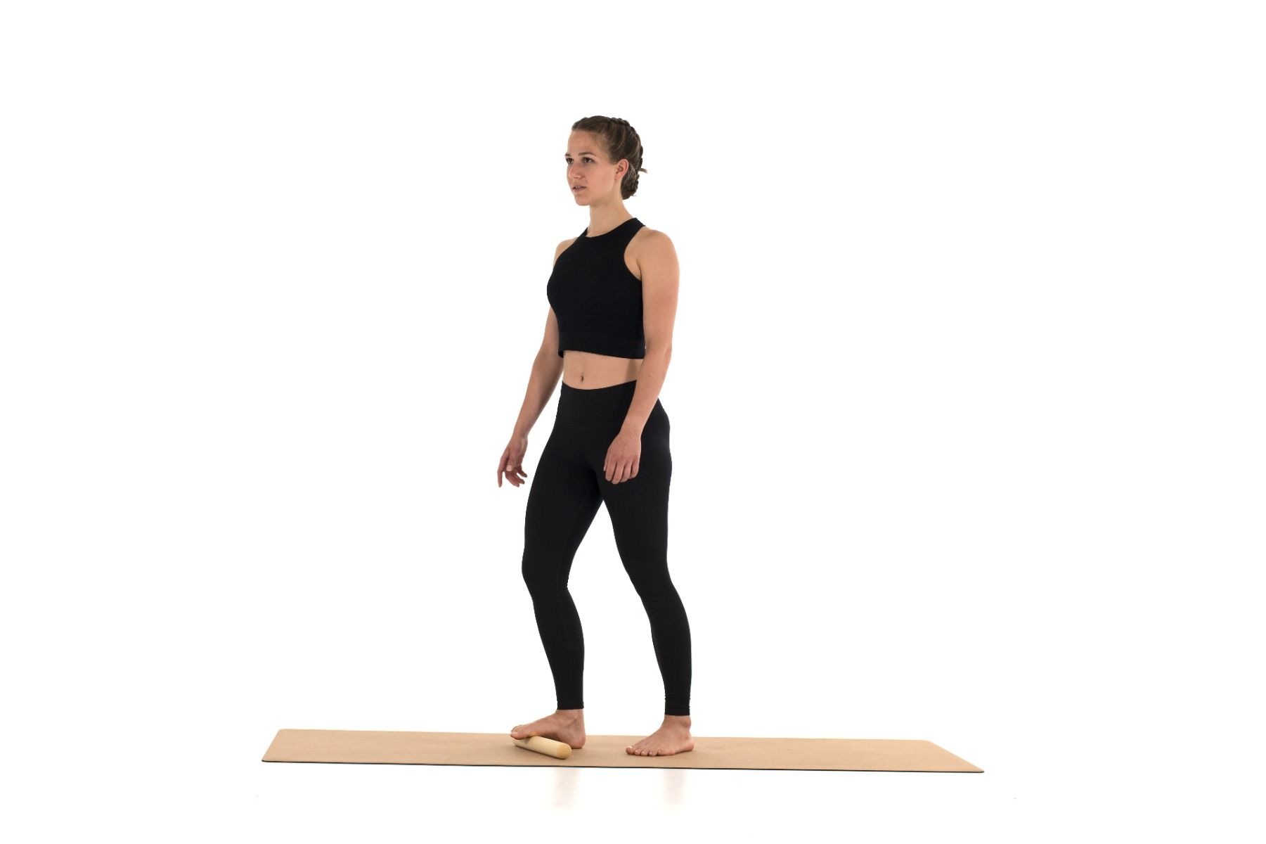 rollholz Minirolle Walnuss