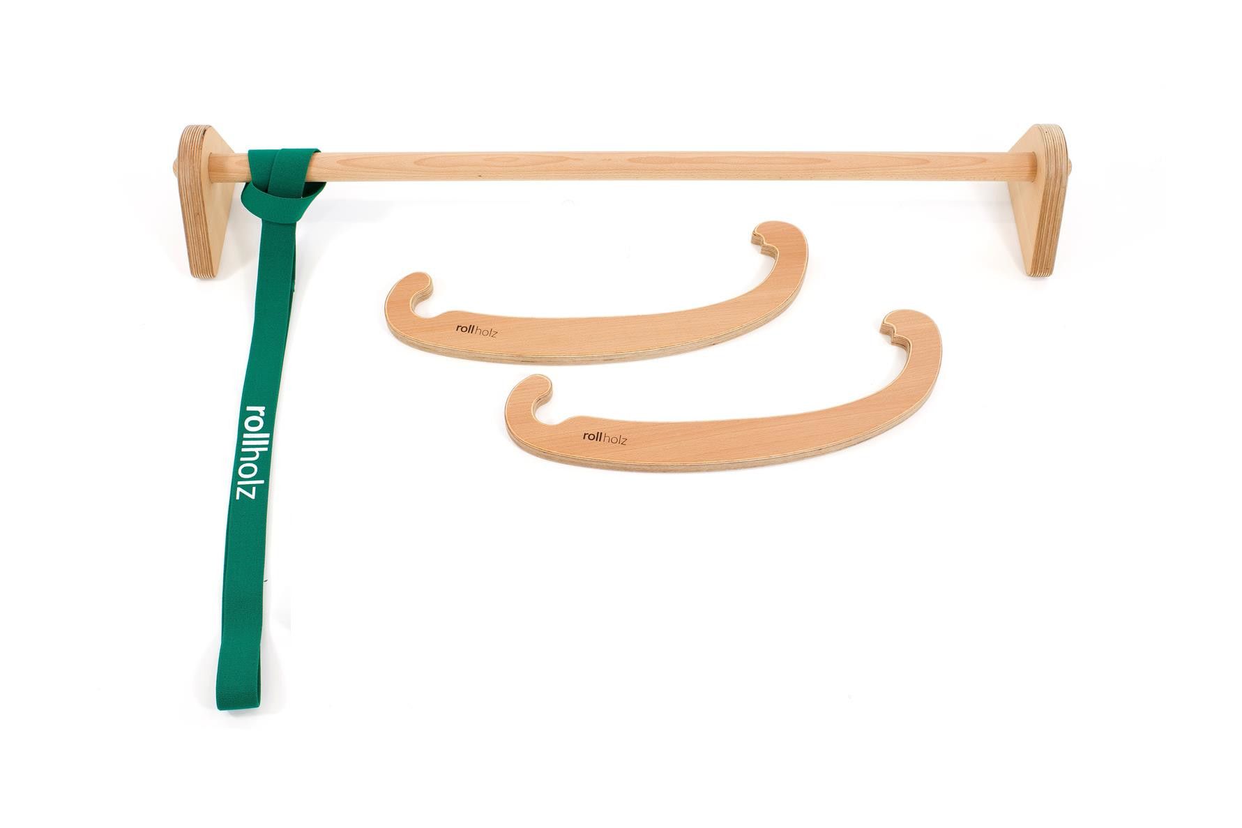 rollholz Fitnessband grün