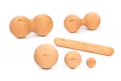 rollholz Set small Beech